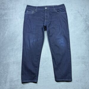 Mavi Jeans Mens 38x25 Jake Slim Capri Crop Indigo Stretch Denim USA